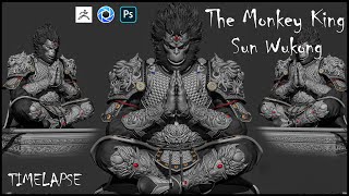 Creating The Monkey King: Speed Sculpt Timelapse Creating The Monkey King: Speed Sculpt Timelapse