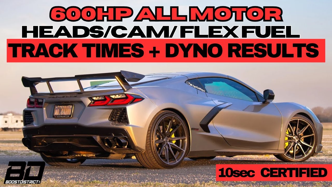 600-сильные головки блока цилиндров/распредвал C8 Corvette LT2! При участии Ти Джея Бейли