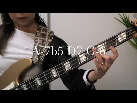 Autumn Leaves［ベース］『枯葉』のウォーキングベース