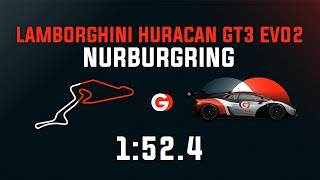 Nurburgring 1:52.4 - Lamborghini Huracan GT3 EVO2 - GO Setups | ACC 1.9.2