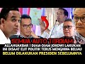 Allahuakbar  diamdiam jokowi lakukan ini disaat elit politik terus menghin4 beliau 