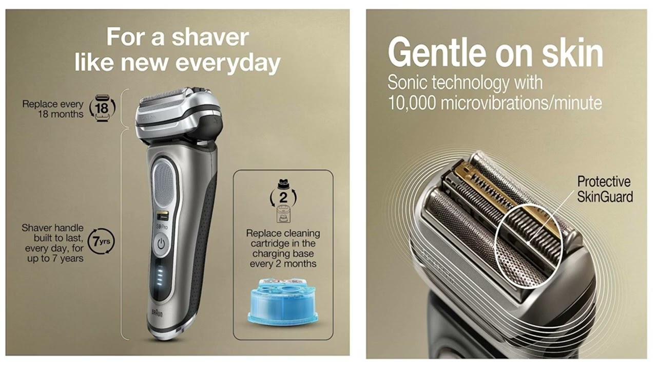 Braun Series 9 Shaver: Usage, Cleaning & Troubleshooting