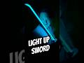 Amazonで買った光るおもちゃ剣がスゲェイイ!【The light-up toy sword I bought on Amazon is awesome!】#shorts