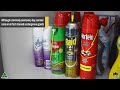 How to store aerosol cans  spill crew