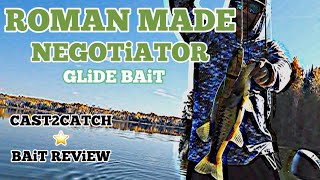 Late Fall Glide Bait Fishing for Largemouth bass w/Roman Made Negotiator