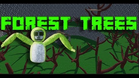 how to make trees for your gorilla tag fan game