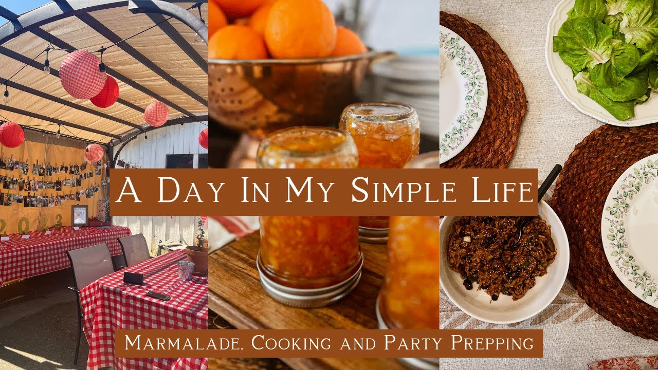 A Day In My Simple Life | Homemaking Vlog | Marmalade, Cooking and ...