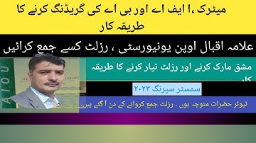 How to mark manual assignment|| Aiou assignment punch lms portal | AIOU Assignment