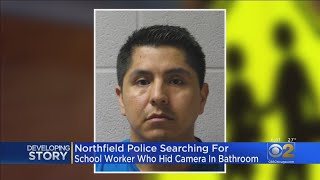 Who Was Man Accused Of Putting Camera In School Bathroom?