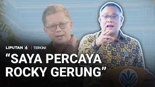  Jumhur Hidayat Singgung Rocky Gerung Dan Kenang Dua Kali Di Penjara Saat Sertijab Menteri Lh