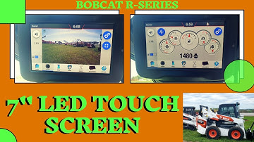 NEW 2020 Bobcat R-Series - NEW 7" Touch LED Screen with Integrated Radio & Rearview Camera!