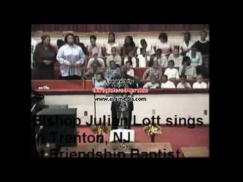 Julian Lott singing "I Will Give You All" at Frien...