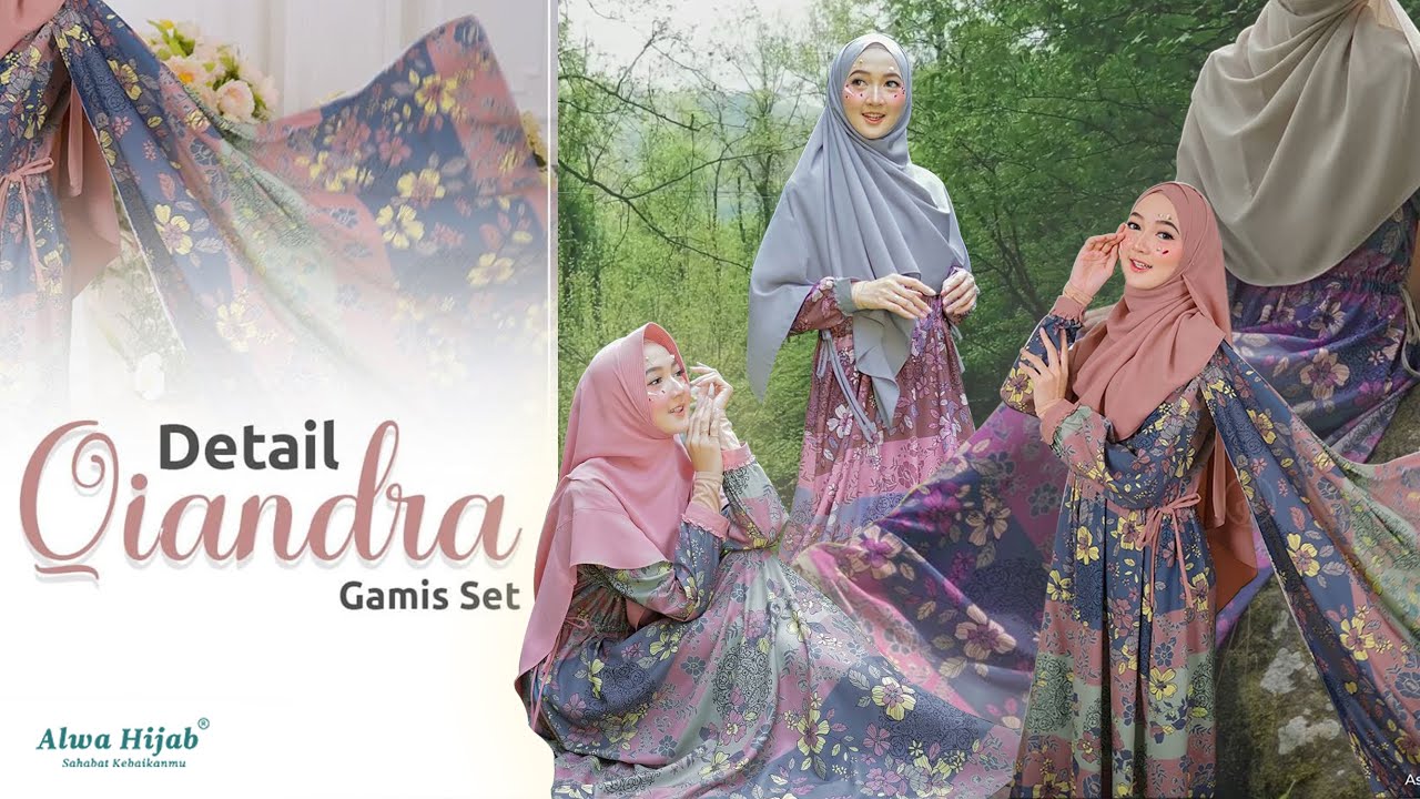 GAMIS SULTAN QIANDRA SET | by Alwa Hijab - YouTube