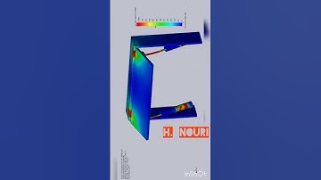 #solidworks #simulation #nonlinear