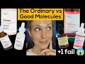 Good Molecules vs The Ordinary: An Honest Comparison