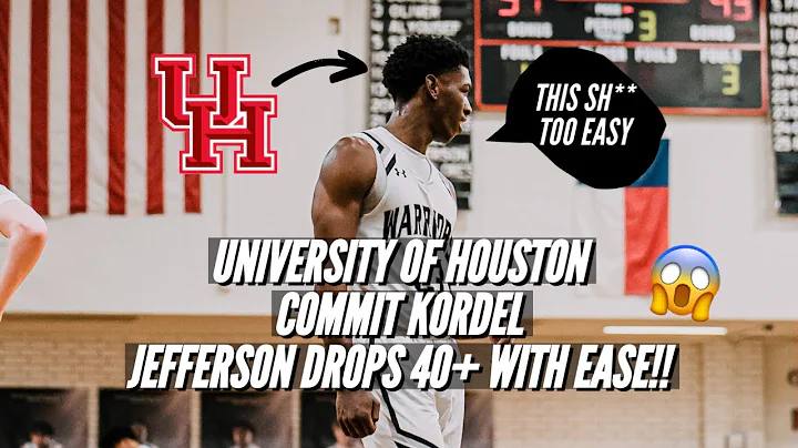 KORDEL JEFFERSON HOUSTON COMMIT DROPS 40+ WITH EAS...