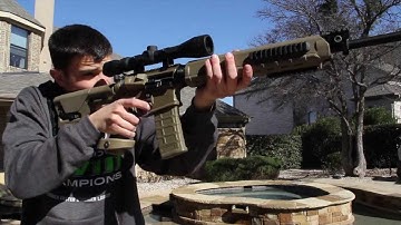 G&P Magpul PTS VPR WOC Gas Blowback Shooting Airsoft DMR - Teaser