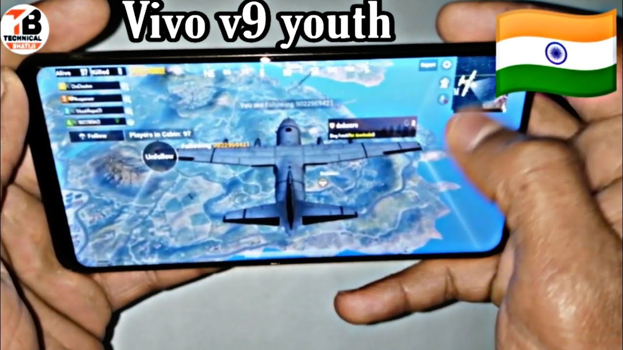 Vivo v9 youth pubg test high graphics setting|| Vivo v9 youth pubg test