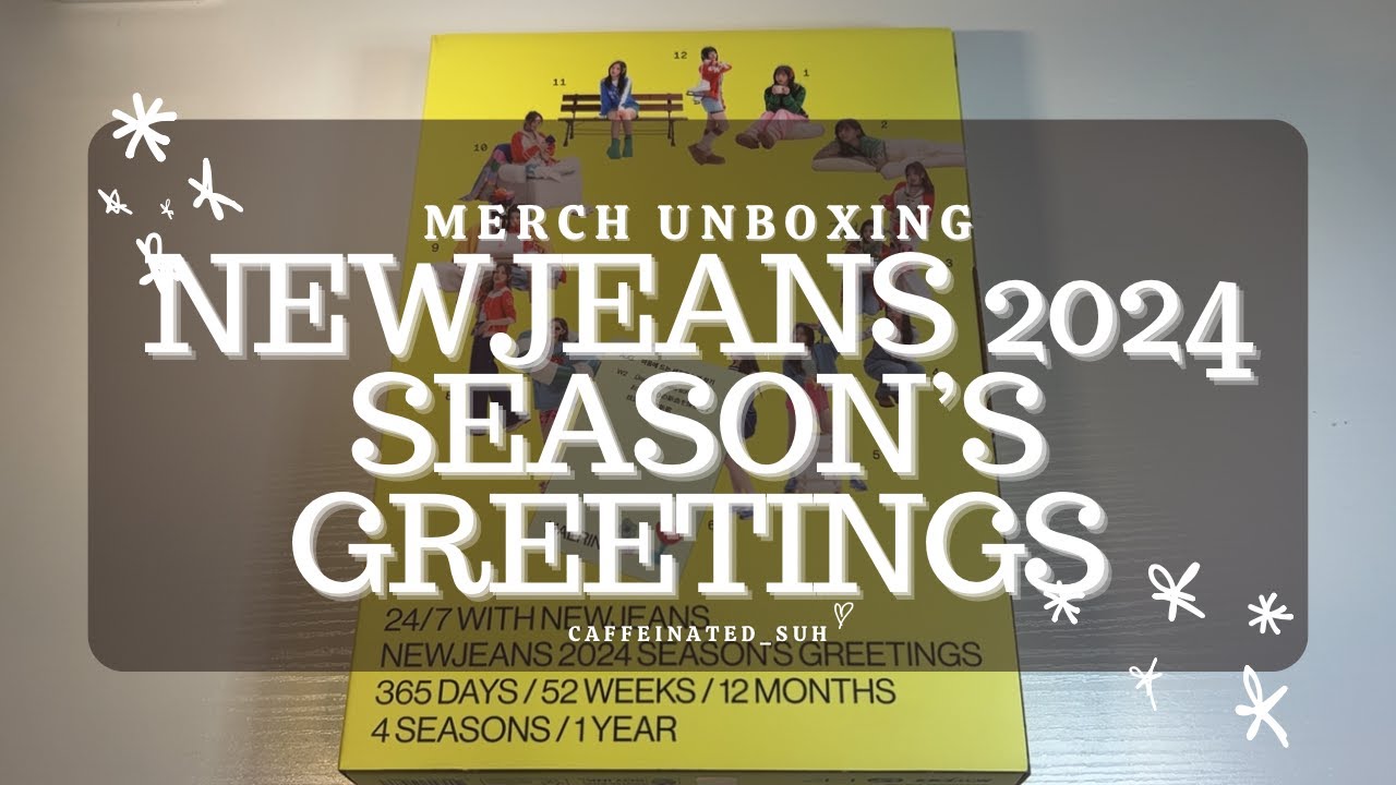 NewJeans Season's Greetings 2024 Unboxing - YouTube