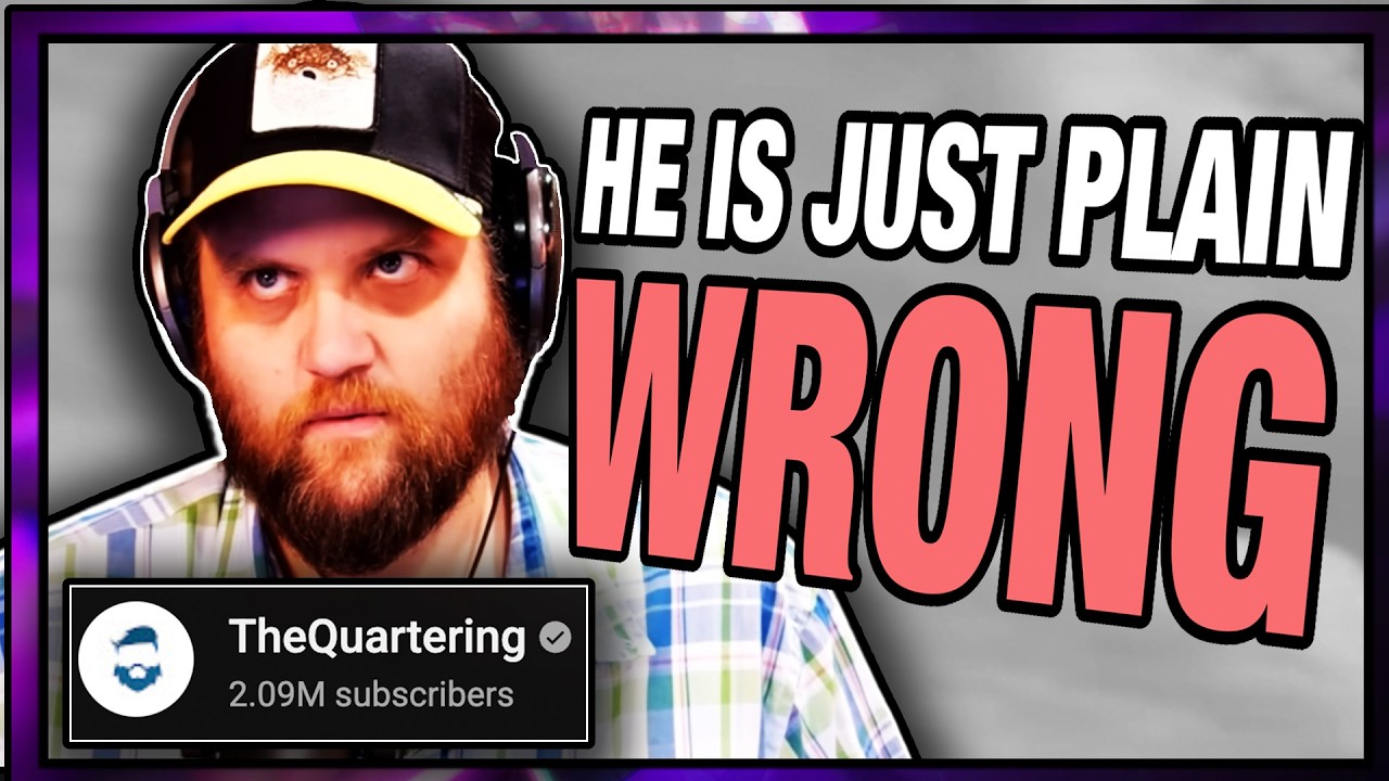 The Quartering is WRONG - Bad YouTube Advice