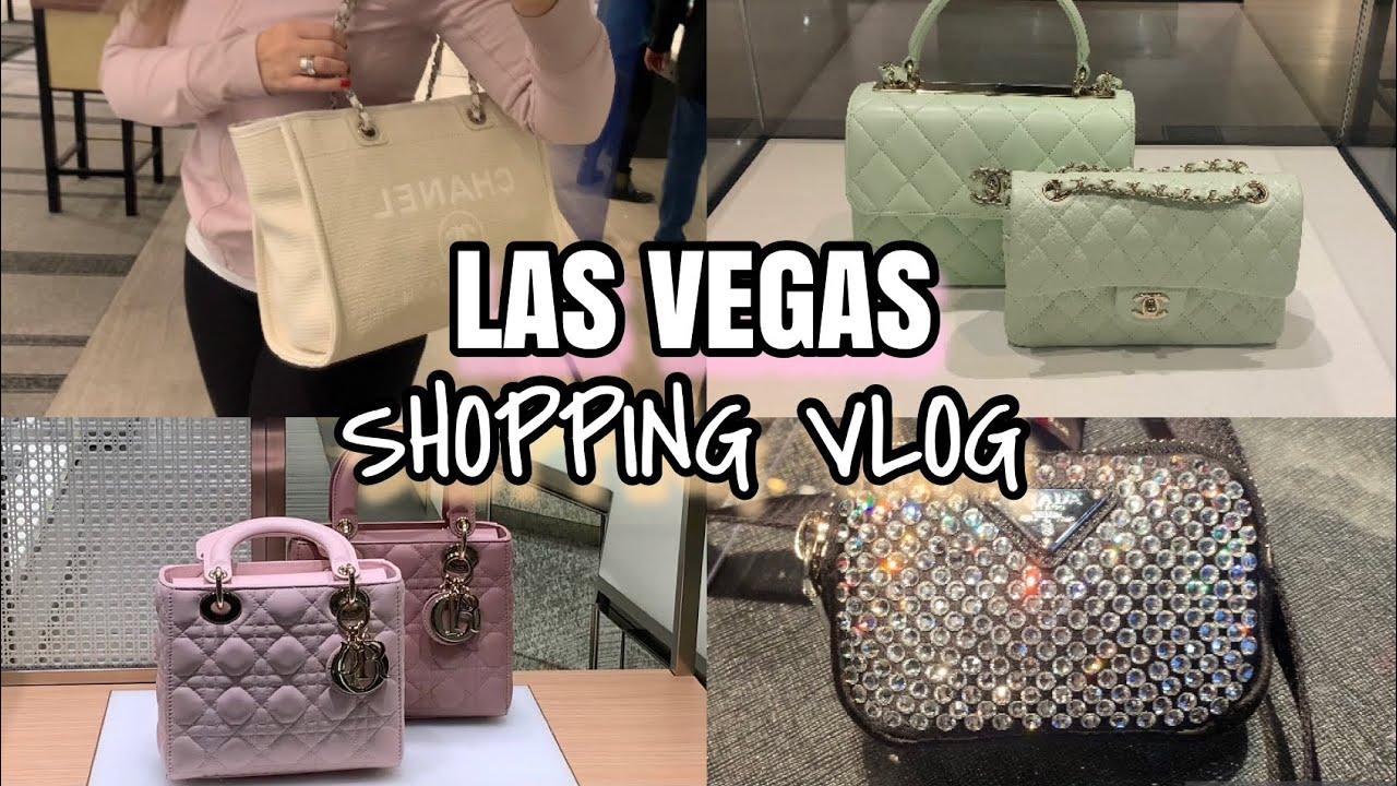 LAS VEGAS SHOPPING VLOG - DIOR, CHANEL, LOUIS VUITTON - YouTube
