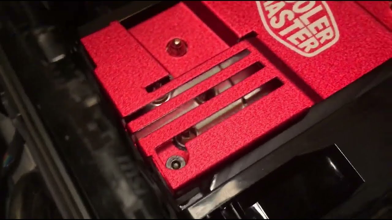 Демонстрация кулера Cooler Master Hyper 212 LED Turbo в корпусе