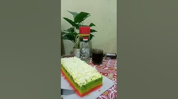 Thumbnail of RESEP RAINBOW CAKE KUKUS Super Lembut || (100% Berhasil) Cocok Untuk Pemula #shorts