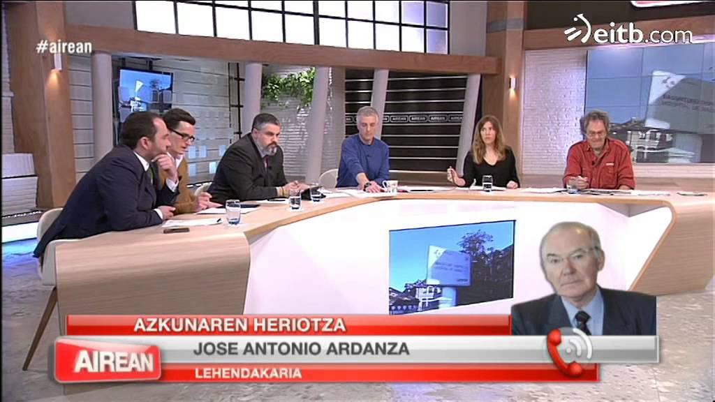 Jose Antonio Ardanza lehendakaria, Iñaki Azkunari buruz