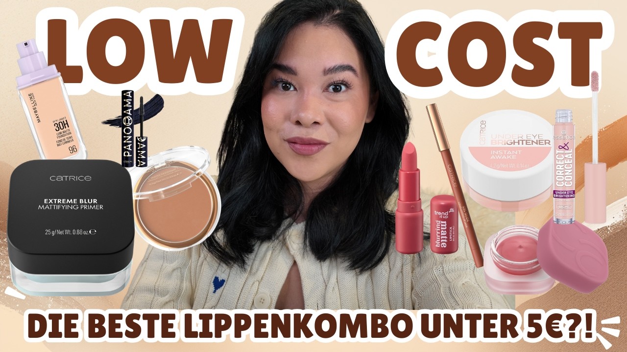 Low Cost | DIE BESTE LippenKombo unter 5€?! 😱 Drogerie Geheimtipp #lowcost #makeuptutorial #drogerie