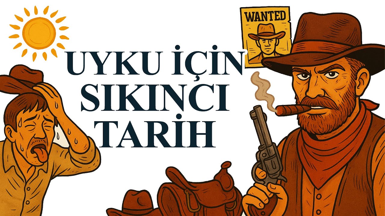 Uyku İçin Sıkıcı Tarih | Vahşi Batı'da Neden Bir Gün Bile Yaşayamazdın?