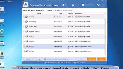 Guide to external hard drive data recovery (MiniTool Power Data Recovery)
