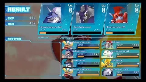 Digimon Cyber Sleuth - ShineGreymon. MirageGaogamon, & Chaosgallantmon Digivolutions