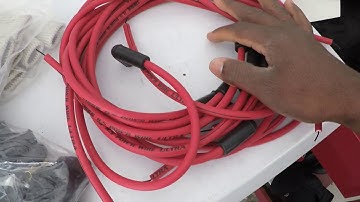 How to install custom spark plug wires on your hotrod with Jegs & Msd custom wires.