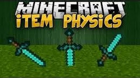 Tutorial - Como Instalar o Mod Item Physics 1.7.2