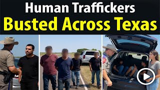 Texas Troopers successfully intercepted multiple human smuggling attempts across South Texas