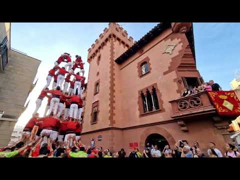 Castellers de Barcelona: 7 de 7 - Festa Major de Viladecans 2025
