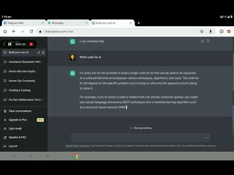 Making AI chatbot