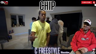 HES BACK OUTSIDE!!!!! AMERICAN Reacts to Chip -C Freestyle