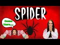 My mom plays scary spider game on roblox im the spider