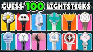 GUESS 100 KPOP LIGHTSTICKS!💡✨ FANDOM CHALLENGE | K-Pop Quiz Game 2026