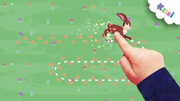 Learn through play with Keiki App!  Play Hare