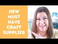 New Must Have Craft Supplies for Cardmakers + BIG Destash GIVEAWAY