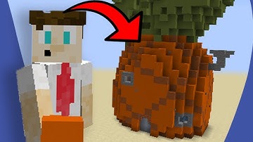 BUILDING BIKINI BOTTOM in Minecraft - SpongeBob