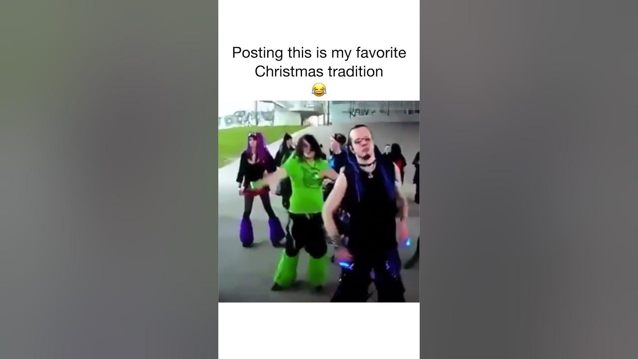Goths Dancing To All I Want For Christmas Goths Dancing To Mariah Carey "All I Want For Christmas Is You" - Funny