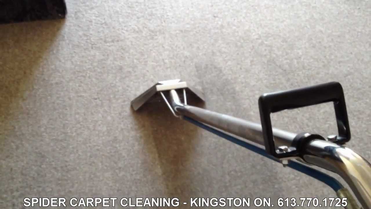 SPIDER CARPET CLEANING KINGSTON ON 613.770.1725 YouTube