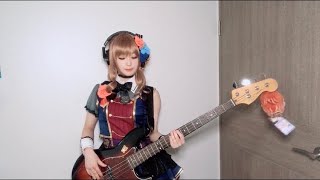 Video thumbnail of "Roselia - 「R」ベース弾いてみた/bass cover"