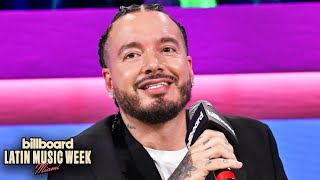 The Superstar Q\u0026A With J Balvin | Billboard Latin Music Week 2024