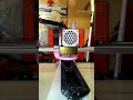 #timelapse of #Anet #A6 #3Dprinting Tube Battery Adapter for #18650 v2 in black #pet-g