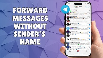 HOW TO FORWARD TELEGRAM MESSAGES WITHOUT SENDER’S NAME