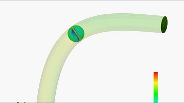 velocity simulation animation using paraview.